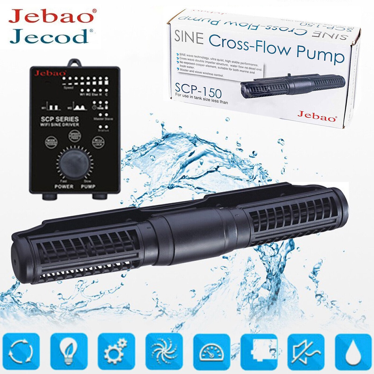 海水魚用品 Jebao erfect flow slim PFS-3000ii Jebao Pond Submsersible Pump / Pond Supplies/ Submersible