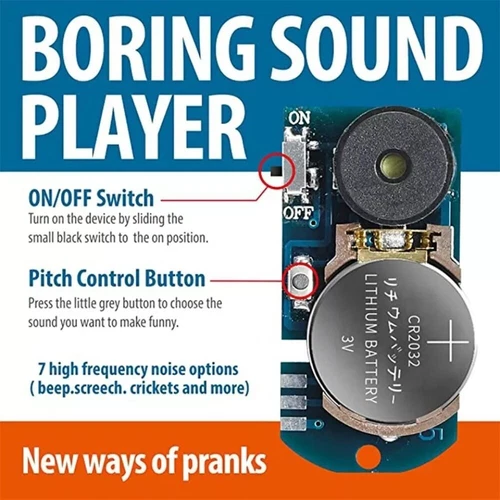 1-5X Noise Cricket Hidden Pranks Chirp Boring Noise Sound Maker Cricket Beep AU - Picture 4 of 25