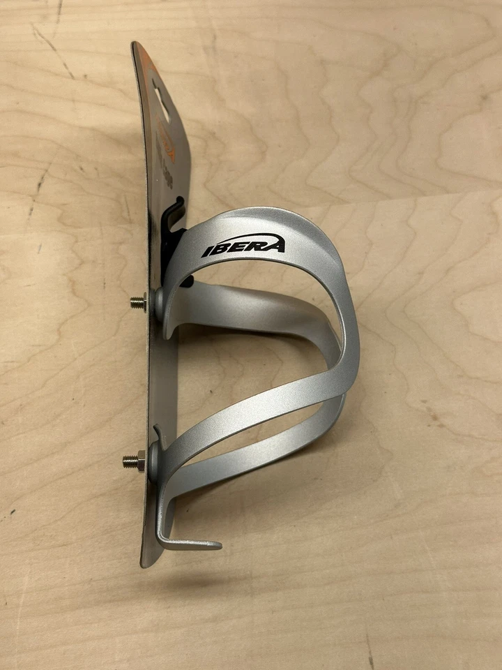 Ibera Bicycle Lightweight Aluminum Water Bottle Cage Silver - Image 3 of 4