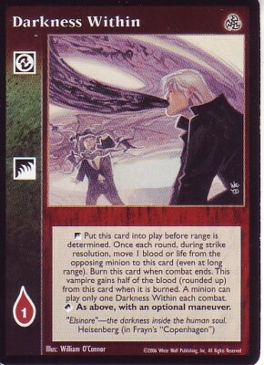4 x Darkness Within VTES CCG Mixed