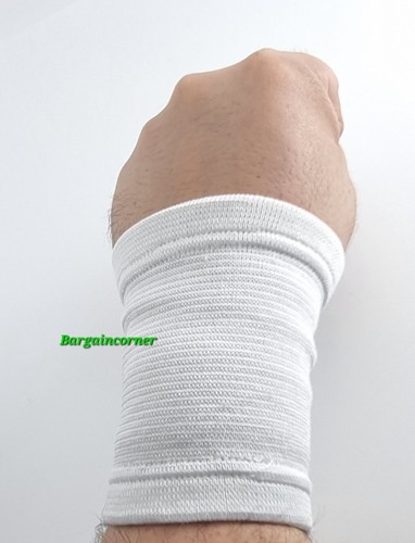 Wrist Support Sport Bandage Brace Gym Arthritis Joint Injury Elasticated Support - Picture 2 of 14
