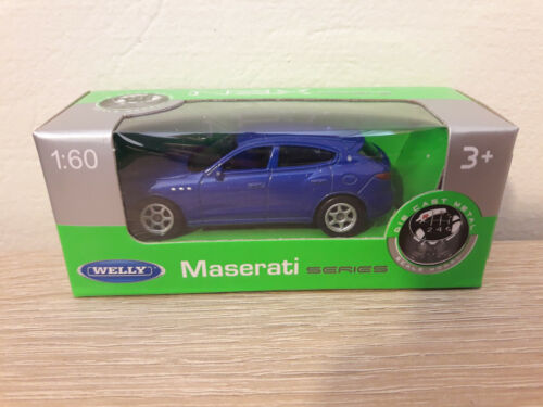 52363-1:64 1/64 1:60 1/60 diecast No Blue Welly NEX Maserati Levante