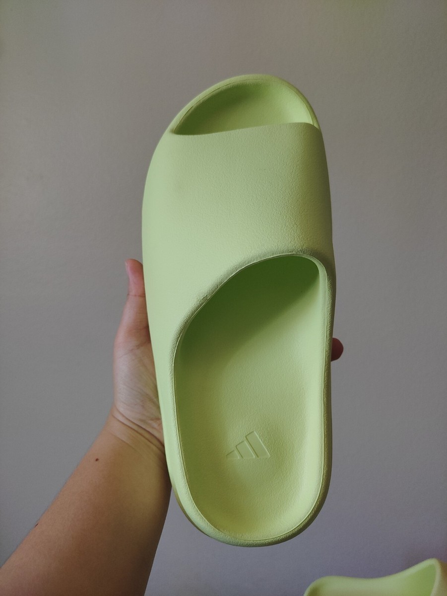 Size 10 - Adidas Yeezy Slide Glow Green (2022 Restock Size 10 - Adidas Yeezy Slide Glow Green (2022 Restock