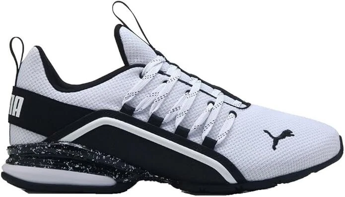 TAGLIA 8 5 PUMA Tazon Uomo BIANCO E NERO NUOVO