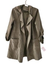 Cutie Open Front Womens Duster Coat Size Medium