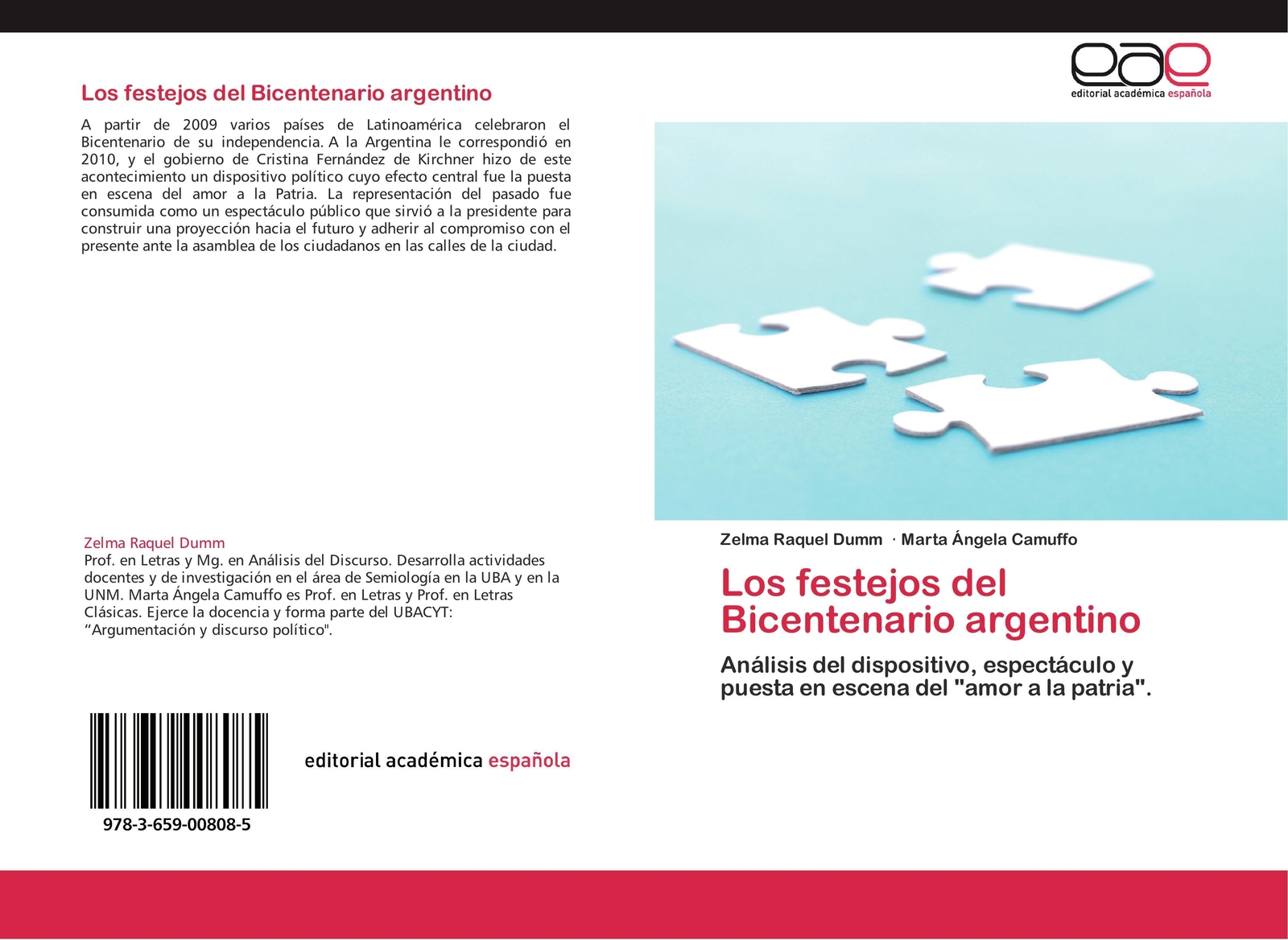 Thumbnail - Zelma Raquel Dumm (u. A.) | Los Festejos Del Bicentenario Argentino |