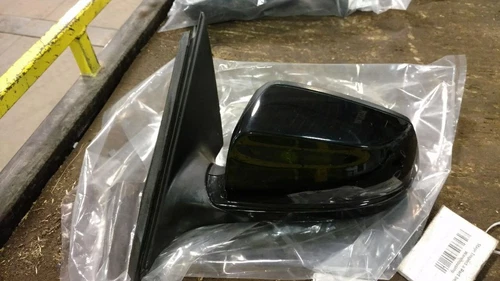 OEM Side View Door Mirror For Bmw 535I Left Blk-Txt Blk-Cvr Pwr Cvr Scratch