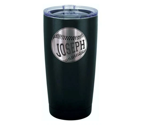 Vaso de béisbol, mamá de béisbol, regalo de béisbol, papá de béisbol, béisbol personalizado  Foto 2 de 4