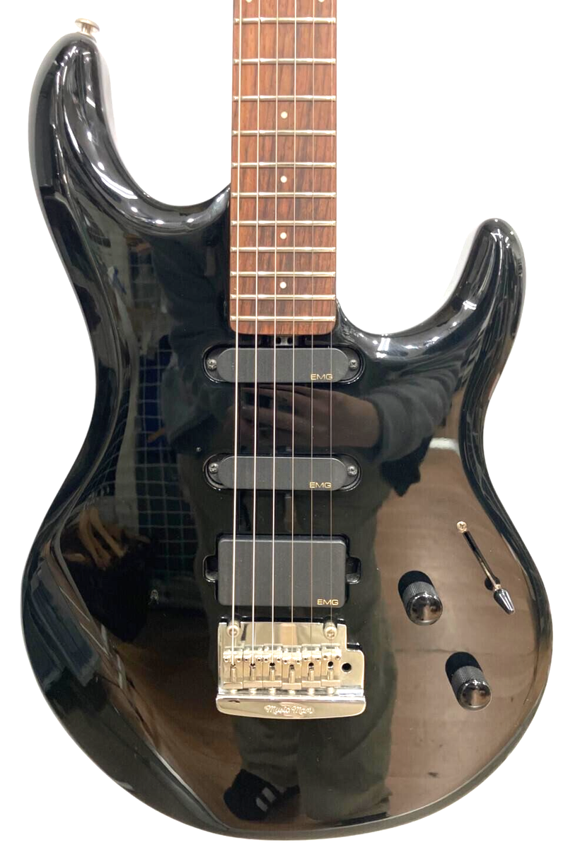 MUSIC MAN Guitar Luke-Ⅱ Black S/S/H EMG Pickup Steve Lukather