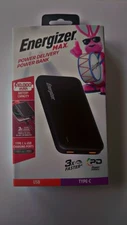 New Energizer Max PowerBank w/ LCD 10000mAh 10K Portable Charger 2 USB-A PORTS