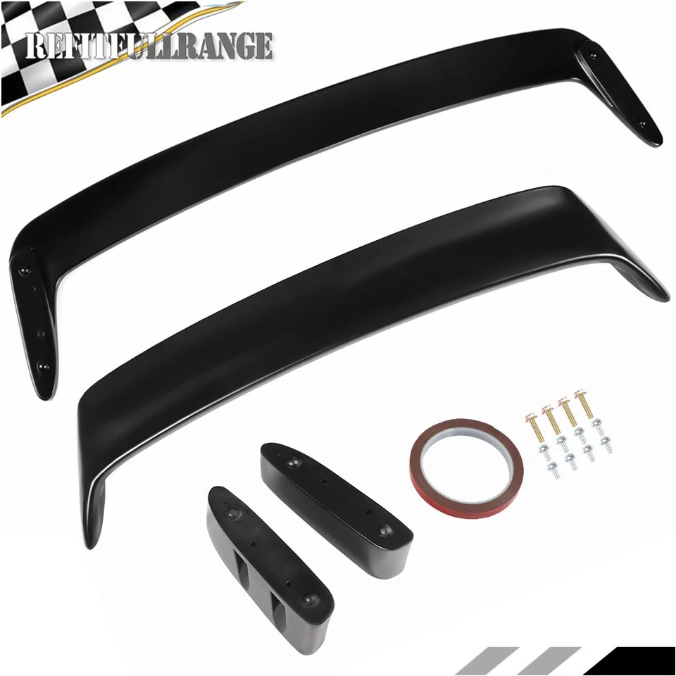 For BMW 3 Series 92-99 E36 M3 LTW GT Style Matte Black Rear Trunk Spoiler Wing Foto 3 de 4