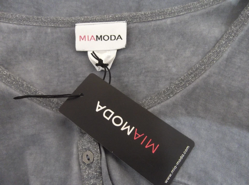 Neues Miamoda Langarmshirt Gr.54 100 % Baumwolle - Bild 2 von 2