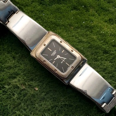 Casio Sheen LSB-103 QUARTZ ANALOG WATCH JAPAN MOV'T WR 100M NEW BATTERY 