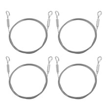 4PCS Adjustable Picture Hanging Wire Kit Frame Mirror Hanger 6.6FT Stainless Ste