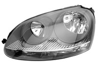 Scheinwerfer Halogen Links FüR VW Golf 5 + GTI Jetta 3 Bj. 03-09 Grau Motor H7