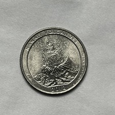 2012-D Washington Quarter Dollar - Hawaii ~ Volcanos