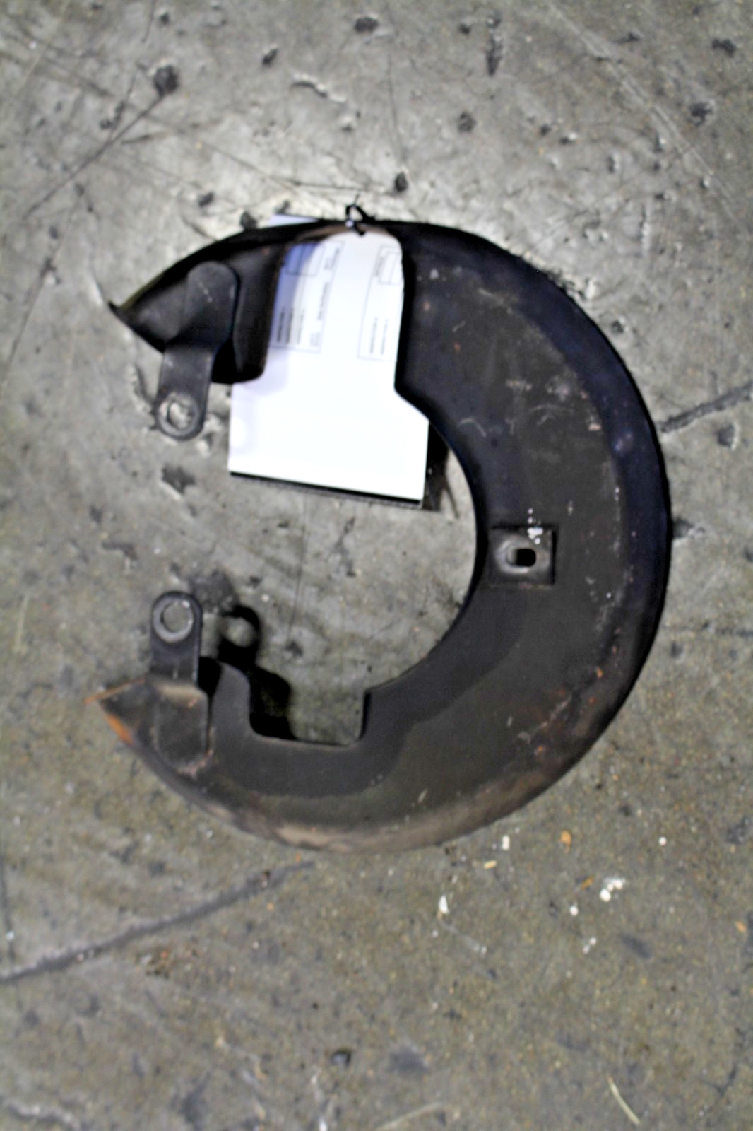 Ferrari 308, RH, Right Front Brake Shield / Guard, Used, P/N 108722