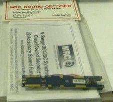 MRC 1810 N Scale DCC Sound & Control Decoder For Kato F40PH - NIP