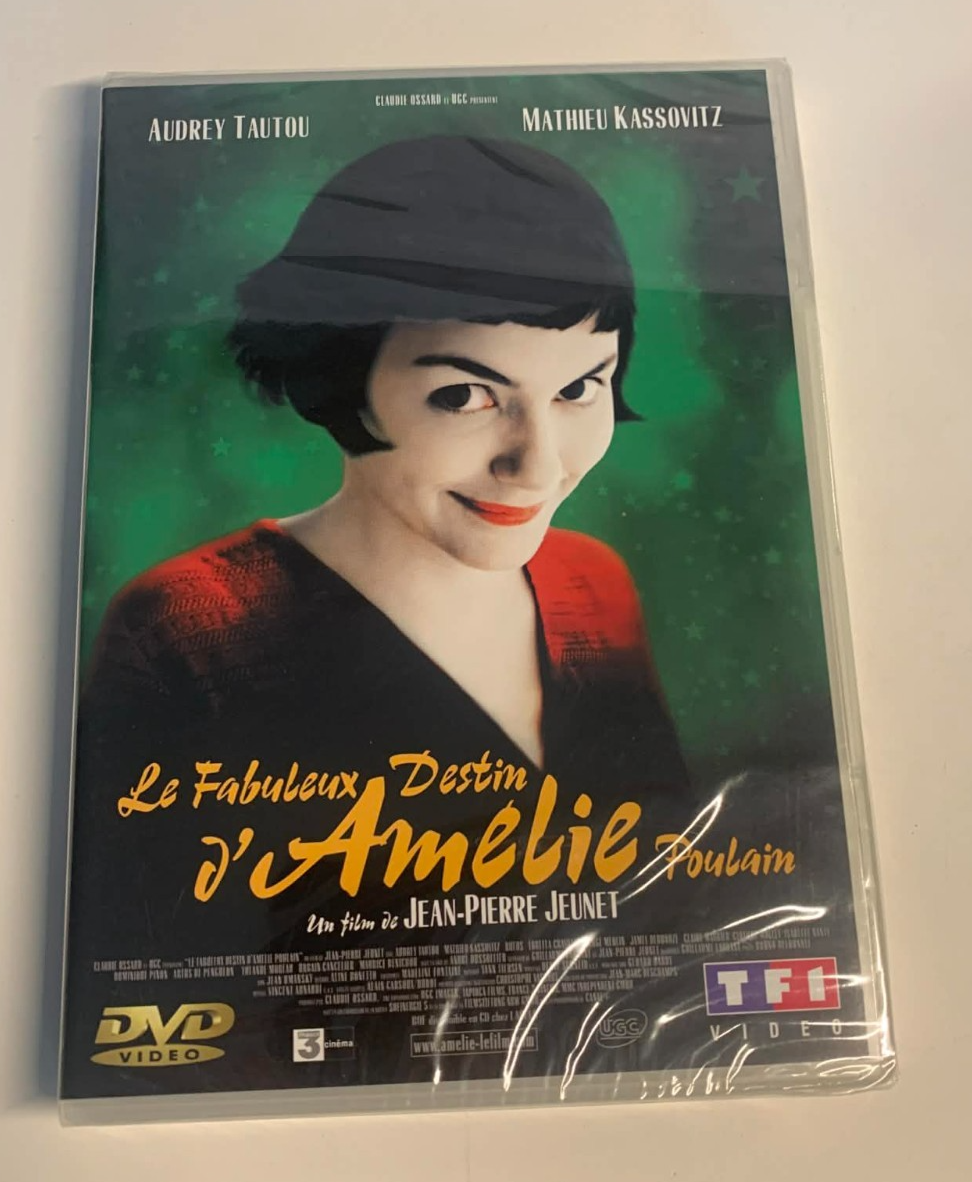 NOS SEALED Amelie DVD Region 2 PAL French Film Audrey Tautou Jeunet