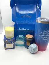 New Women s Spa Gift Set Inspirational Tumbler Bath Body Self Care Gift Box