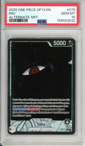 Imu (Alternate Art) graded PSA 10 for sale on eBay