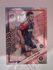 Peyton Miller #185 - 2025 Topps Chrome MLS Soccer New England Revolution Rookie