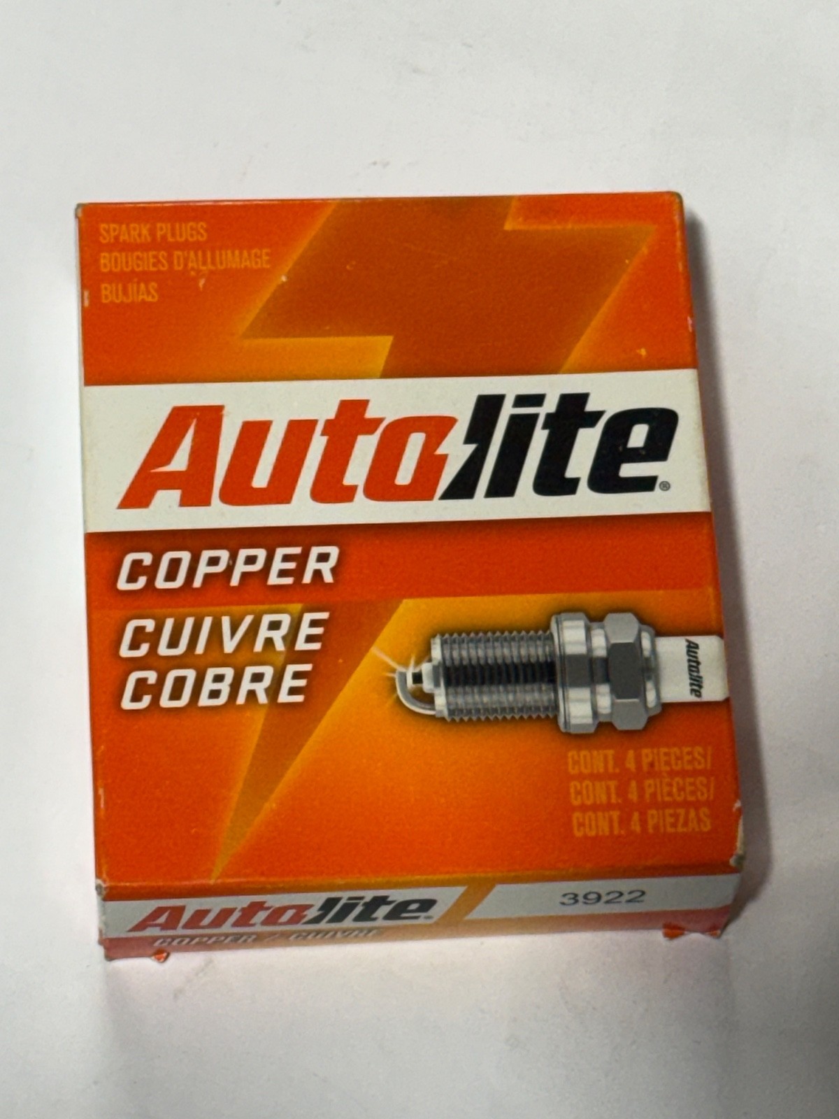 QTY 8 Autolite Copper  Spark Plug 3922