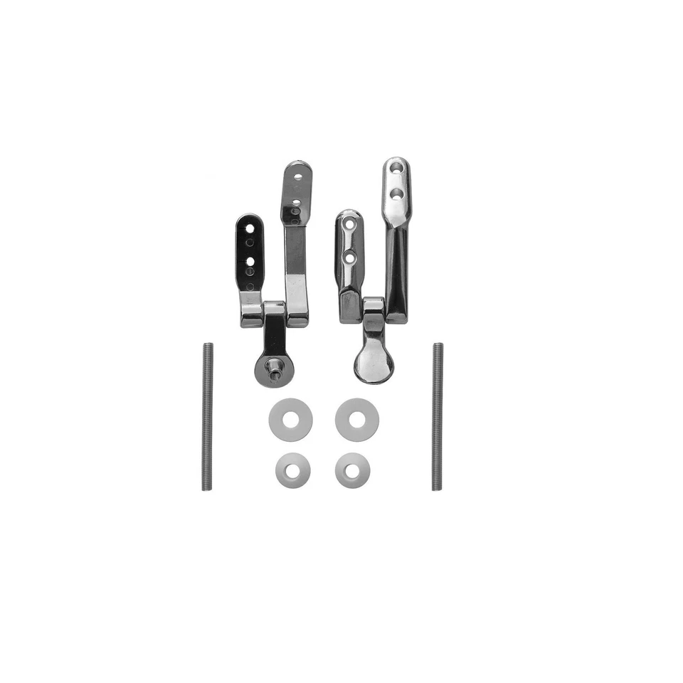 AMAFLEX Coppia cerniere coprivaso Conca fissaggio orizzontale copriwater cromo ricambio