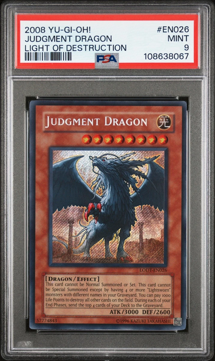 Judgment Dragon Yu-Gi-Oh! TCG Individual Trading Card Games for
