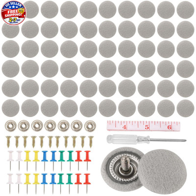 Acymner 60PCS Car Roof Headliner Repair Kit standard, Grey 