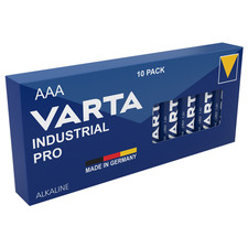 Image of Varta Industrial Pro AAA LR03 4003 1.5V Alkaline Batteries *Bulk Packed*