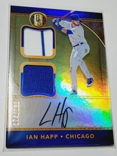 Ian Happ 2017 Gold Standard Rookie Dual Jersey Patch Relics /199 Auto RC #GSD-IH