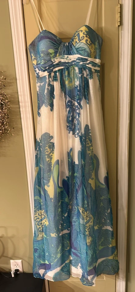 CACHE Simply Elegante Vestido de Noche Formal Baile de graduación Talla 10 Foto 4 de 4