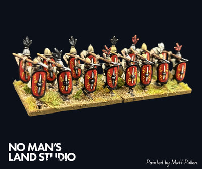 Roman Hastati 15mm Ancient Republic DBA ADLG 40x30mm x2 Pro Painted COMMISSION