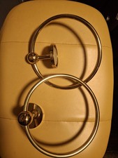 Solid Brass Towel Ring 6 3/4 inch  2 