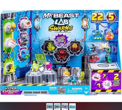 MrBeast Lab Swarms Hyper Fusion Series Fusion Chaos Pack 22-Pack
