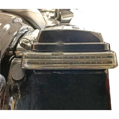 Custom Dynamics ProBeam Negro Humo LED Secuencial Bajo Perfil BAGZ Luz Har... Foto 3 de 3