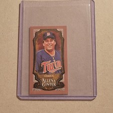 2024 Topps Allen & Ginter Kent Hrbek  Mini Gold Border #347 Twins
