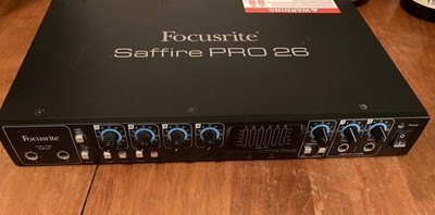 Focusrite Saffire PRO 26 FireWire/Thunderbolt Audio Interface   18 In / 8 Out  