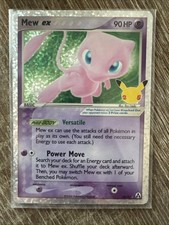 Mew Ex Celabrations Classic Collection Holo 88/92 Very Clean