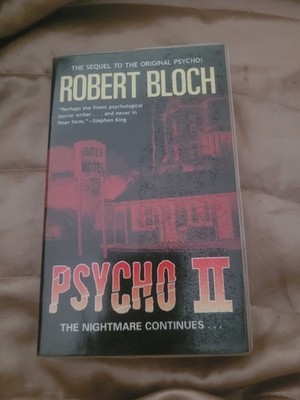 Psycho II by Robert Bloch  Horror 2003 print