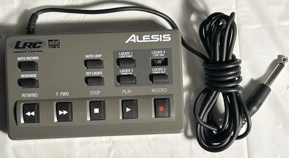 Alesis ADAT 8 Track Digital Audio Recorder W/Remote, Power Cord & Gator Case - Image 2 of 4