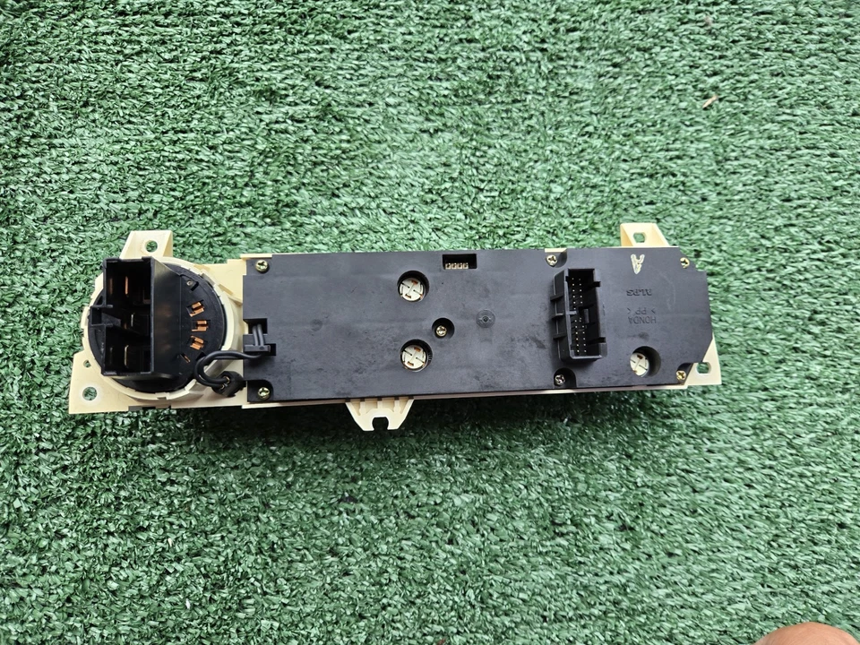 Honda Accord 1998 1999 2000 aire acondicionado climatizador calefacción aire acondicionado interruptor de temperatura OEM Foto 3 de 4