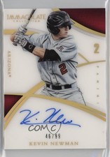 2015 Panini Immaculate Collegiate Rookie Numbers 46/99 Kevin Newman #KN Auto 2a9