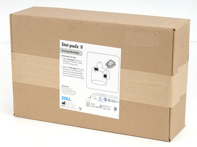 ZOLL AED Plus Trainer II, Stat Padz II Trainer Electrodes, 6Pcs per case *NOS*