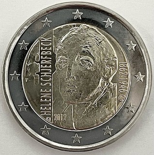 2 Euro Gedenkmünze Finnland 2012 150. Geburtstag Helene Schjerfbeck unz.