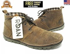ROAN by Bed Stu Greenland Brown Mens Boots Chukka Vintage Leather Shoes 8 TO 13