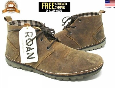 ROAN by Bed Stu Greenland Brown Mens Boots Chukka Vintage Leather Shoes 8 TO 13