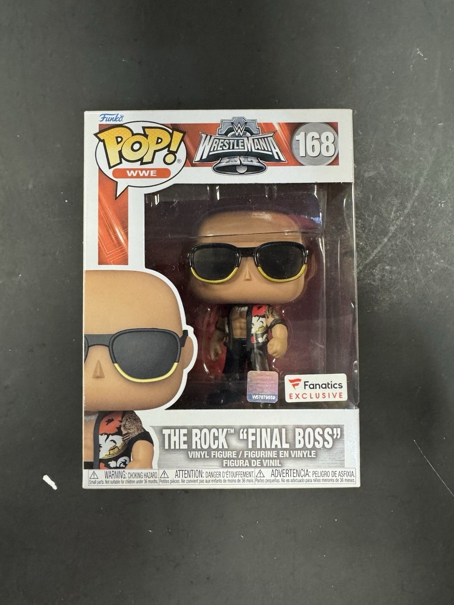 Funko Pop! WWE: The Rock - Dwayne The Rock Johnson - Final Boss