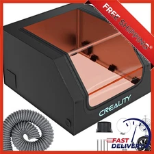Large Laser Engraver Protective Cover, Fireproof & Dustproof with Exhaust Fan